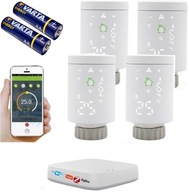 TUYA ZigBee 4 x HLAVOVÝ TERMOSTAT + RIADIACA JEDNOTKA WIFI