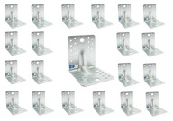 Uholník 105x105x90 Zosilnená spojka 50 kusov Uholník 105x105x90 Zosilnená spojka 50 kusov