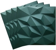 Zelené stropné boxy 3D panely BRYLANT 4 ks. Zelené stropné boxy 3D panely BRYLANT 4 ks.