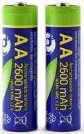 GEMBIRD NI-MH AA batéria 2600MAH (2ks) GEMBIRD NI-MH AA batéria 2600MAH (2ks)