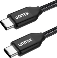USB KÁBEL Unitek Mobile 2M PD USB C 100W kábel USB KÁBEL Unitek Mobile 2M PD USB C 100W kábel