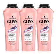Šampón na vlasy Gliss Split Ends 3 x 400 ml