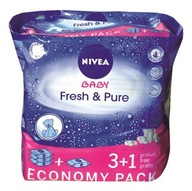 Nivea Nivea Baby Fresh & Pure obrúsky 63 ks Nivea Nivea Baby Fresh & Pure obrúsky 63 ks