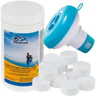 SET NEMECKÁ bazénová chémia, multifunkčné tablety 1KG + dávkovač INTEX SET NEMECKÁ bazénová chémia, multifunkčné tablety 1KG + dávkovač INTEX