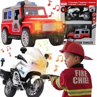 JEEP MOTOR SET FIRE ZNAČKA SVETLÁ ZVUKY JEEP MOTOR SET FIRE ZNAČKA SVETLÁ ZVUKY