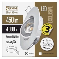 Exkluzívne LED svetlo 5W neutrálne biele EMOS ZD3122