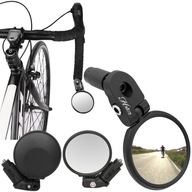 Spätné zrkadlo na bicykel, ľavé a pravé, 360 stupňov, pre spätné ovládanie riadidiel
