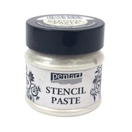 STENCIL PASTE perleťový Pentart Ľadový kvet STENCIL PASTE perleťový Pentart Ľadový kvet