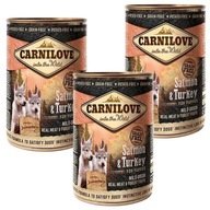 CARNILOVE LOSOS & MORKA PRE ŠTENIATKA 6x400g CARNILOVE LOSOS & MORKA PRE ŠTENIATKA 6x400g