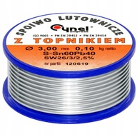 CÍN NA SPÁJKOVANIE TADIVOM, SPOJIVO 100G 3MM CÍN NA SPÁJKOVANIE TADIVOM, SPOJIVO 100G 3MM