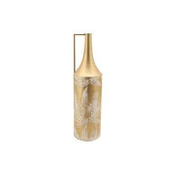 Váza DKD Home Decor Gold Metal Cream Tropical L