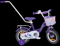 12-palcový bicykel TWINKLE GIRLY Butterflies VIOLET