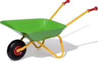 Rolly Toys Garden Wheelbarrow Metal Green 1 Wheel