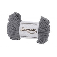 Bavlnená šnúrka 5mm, farby - ŠEDÁ Bavlnená šnúrka 5mm, farby - ŠEDÁ