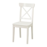 Drevená stolička IKEA INGOLF WHITE
