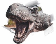 Nálepka 3D DINOSAUR v dierke T-REX Nálepka 3D DINOSAUR v dierke T-REX