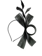 Čierna čelenka fascinátor Čierna čelenka fascinátor