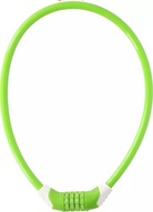Zámok na bicykel, bezpečnostný zámok na bicykel, kód DUNLOP, 65 cm