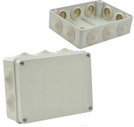 Hermetická elektrická skrinka na povrch S-Box 190x140x70 10 tlmiviek IP65 Hermetická elektrická skrinka na povrch S-Box 190x140x70 10 tlmiviek IP65