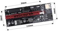 Riser 009S - Najnovšia verzia PCI-E 1x-16x USB3.0 Riser 009S - Najnovšia verzia PCI-E 1x-16x USB3.0
