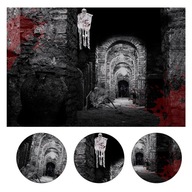 1PC Halloweenska závesná deka Halloweenska nástenná páska 1PC Halloweenska závesná deka Halloweenska nástenná páska