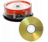 Hudobné CD MAXELL CD-R 80 min AUDIO 25 kusov