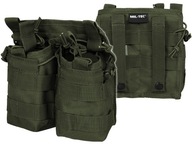 POUZDRO NA 4 ZÁSOBNÍKY AK-47 OTVORENÉ DVOJITÝ MIL-TEC OLIVOVÝ POUZDRO NA 4 ZÁSOBNÍKY AK-47 OTVORENÉ DVOJITÝ MIL-TEC OLIVOVÝ