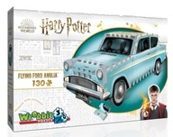 Wrebbit 3D puzzle 130 el Lietajúci Ford Anglia