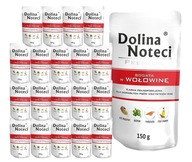 DOLINA NOTECI PREMIUM mokré krmivo pre psov bohaté na hovädzie mäso 20x150g DOLINA NOTECI PREMIUM mokré krmivo pre psov bohaté na hovädzie mäso 20x150g
