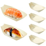 100ks Jednorazové podnosy Podnos na príbor Sushi t 100ks Jednorazové podnosy Podnos na príbor Sushi t