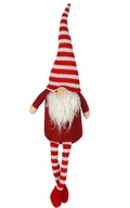 Santa Claus sediaci maskot na dekorácie