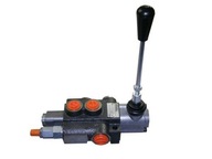 Jednodielny hydraulický rozvádzač so západkami Jednodielny hydraulický rozvádzač so západkami