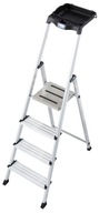 Samostatne stojaci rebrík Krause Secury MultiGrip 1x4 Samostatne stojaci rebrík Krause Secury MultiGrip 1x4