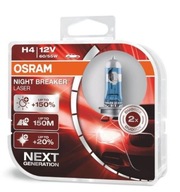 OSRAM H4 NIGHT BREAKER LASER ŽIAROVKY +150% BOX 2 KS OSRAM H4 NIGHT BREAKER LASER ŽIAROVKY +150% BOX 2 KS