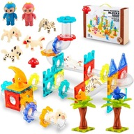 Magnetické bloky Dinosaury so šmykľavkou RK-764 Ricokids Magnetické bloky Dinosaury so šmykľavkou RK-764 Ricokids