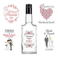 50x fľaša FALA 200 ml, potlač na svadobné likéry 50x fľaša FALA 200 ml, potlač na svadobné likéry