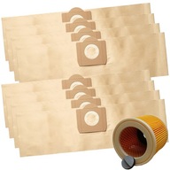 8x FILTRAČNÉ VRECKÁ DO VYSÁVAČA KARCHER WD3 SE4001 WD2 PLUS WD3 P S V MV3 KWD3 8x FILTRAČNÉ VRECKÁ DO VYSÁVAČA KARCHER WD3 SE4001 WD2 PLUS WD3 P S V MV3 KWD3