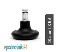 Nohy stoličky IKEA, priemer 10 mm, ČIERNA Nohy stoličky IKEA, priemer 10 mm, ČIERNA