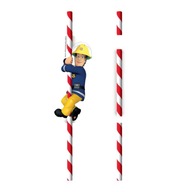 Slamené trubičky Fireman Sam 8 ks.