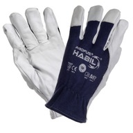 HABIL kožené rukavice 1-pár