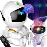 STAR PROJEKTOR ASTRONAUT NOČNÁ LAMPA PRE DETSKÝ PRIESTOR PROJEKTOR + DIAĽKOVÉ STAR PROJEKTOR ASTRONAUT NOČNÁ LAMPA PRE DETSKÝ PRIESTOR PROJEKTOR + DIAĽKOVÉ
