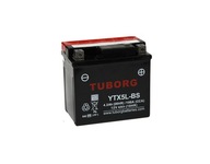 Moto batéria Tuborg YTX5L-BS 4,2Ah 100A AGM