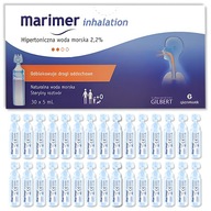 Marimer Inhalation Hypertonická morská voda 2,2% ampulka 30 ks x 5 ml