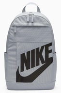 Svetlošedý školský dvojkomorový batoh Nike s vreckami, športový do školy