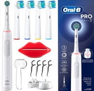 ELEKTRICKÁ ZUBNÁ KEFKA ORAL-B PRO 3 3000 + SADA 4 HLAV