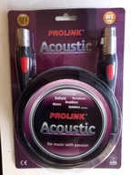 5m mikrofón XLR samec / XLR samica PROLINK ACOUSTIC