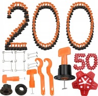 200x KLIPY SYSTÉMU VYROVNANIA OBKLADOV v.2 + KĽÚČ 200x KLIPY SYSTÉMU VYROVNANIA OBKLADOV v.2 + KĽÚČ