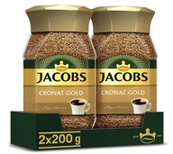 Jacobs Cronat Gold instantná káva 2x200g Jacobs Cronat Gold instantná káva 2x200g