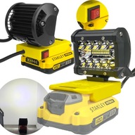 HALOGÉNOVÁ LED MAX LAMPA PRE BATÉRIE STANLEY FATMAX V20 HALOGÉNOVÁ LED MAX LAMPA PRE BATÉRIE STANLEY FATMAX V20