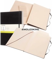 XL NOTEBOOK 192 STRÁNOK HLADKÁ ČIERNA MOLESKINA XL NOTEBOOK 192 STRÁNOK HLADKÁ ČIERNA MOLESKINA
